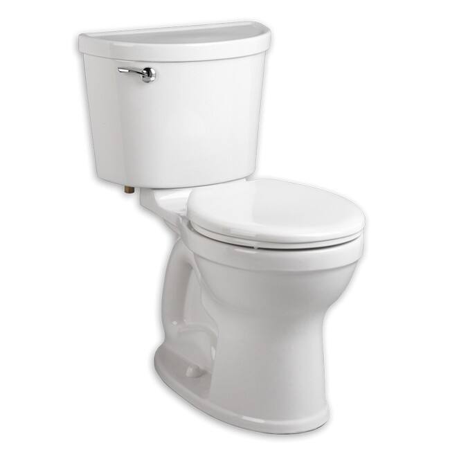 American Standard Champion White Porcelain Round 2-piece Toilet