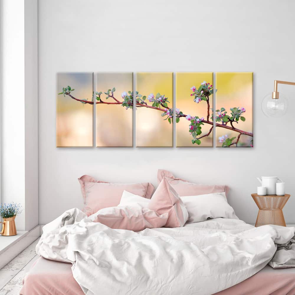 Apple Blossom' 5-Pc Nature Photography Canvas Print Set