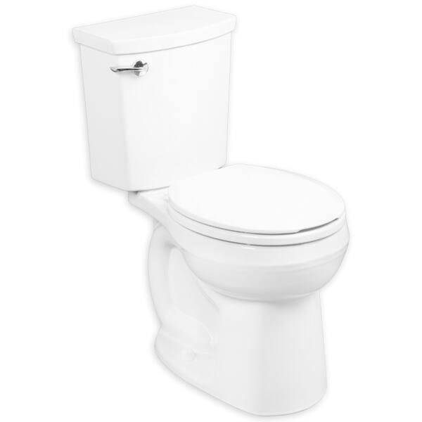 American Standard Colony 2 Piece 1 6 Gpf Single Flush Elongated Toilet In White Seat Not Included 221ca004 020 The Home Depot