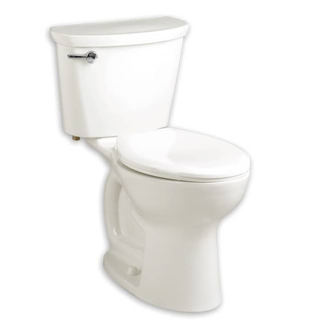 American Standard Cadet White Porcelain Elongated 2-piece Toilet