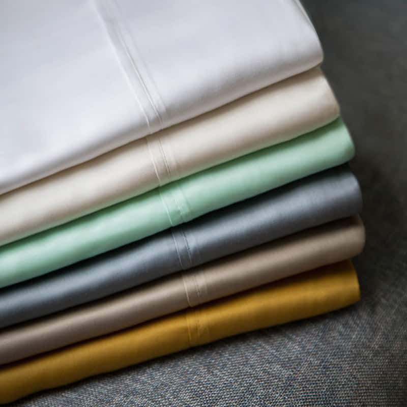 Malouf Woven Tencel Standard/Queen/King 2-piece Pillowcase Set
