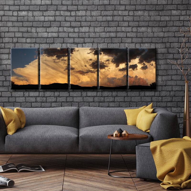 Sunset Clouds' 5-Pc Nature Photography Canvas Print Set
