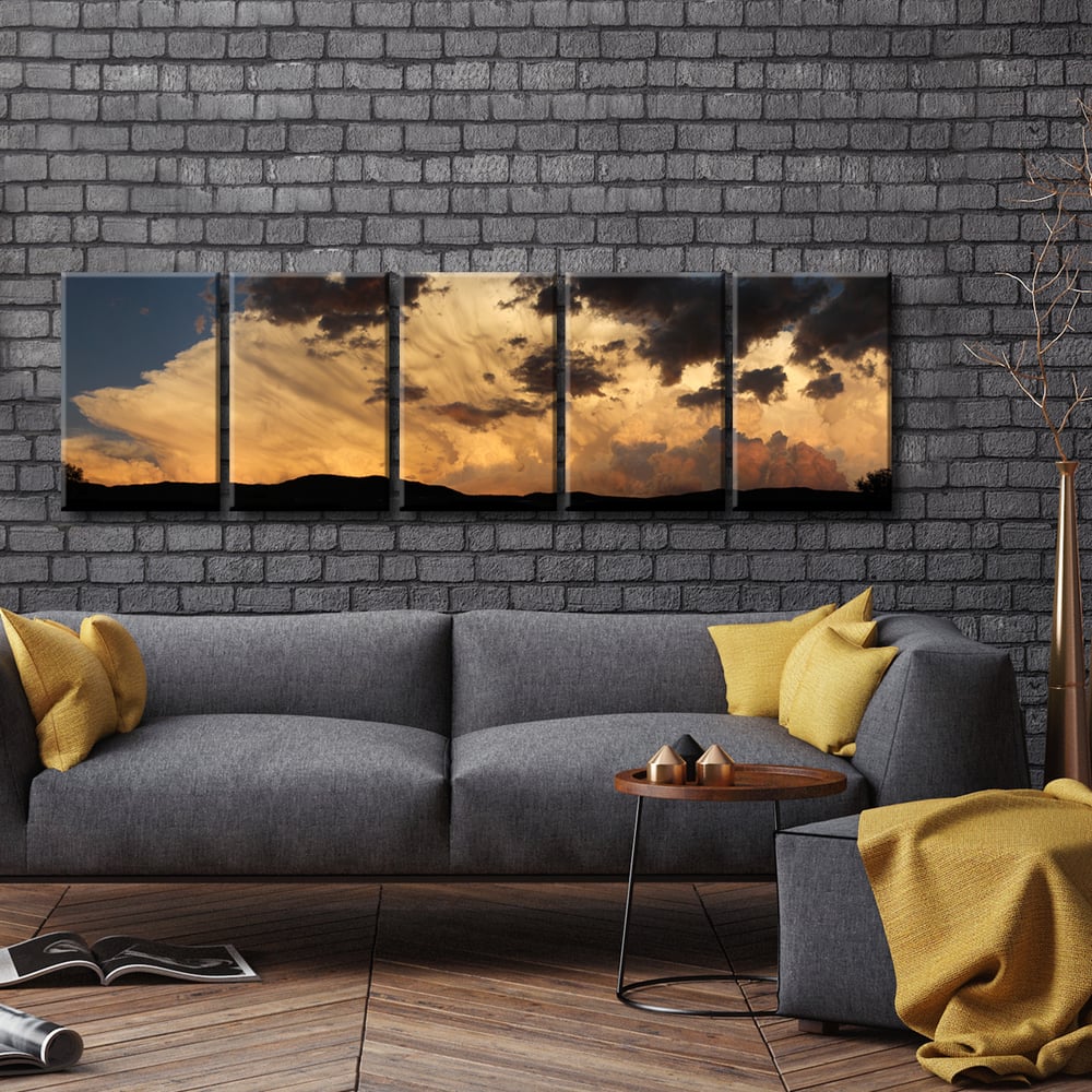 Sunset Clouds' 5-Pc Nature Photography Canvas Print Set