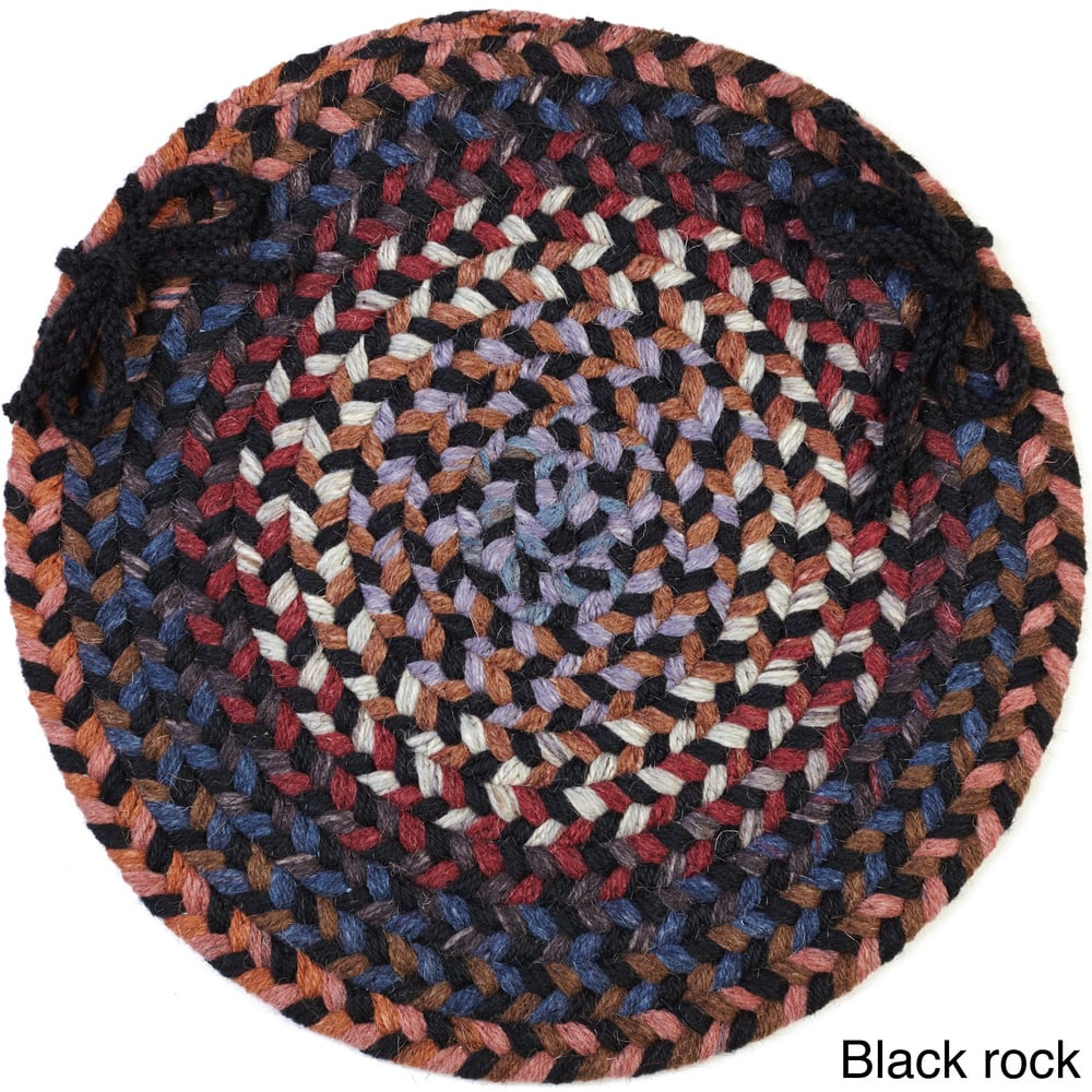 Augusta Wool Reversible Chair Pads (Set of 4)