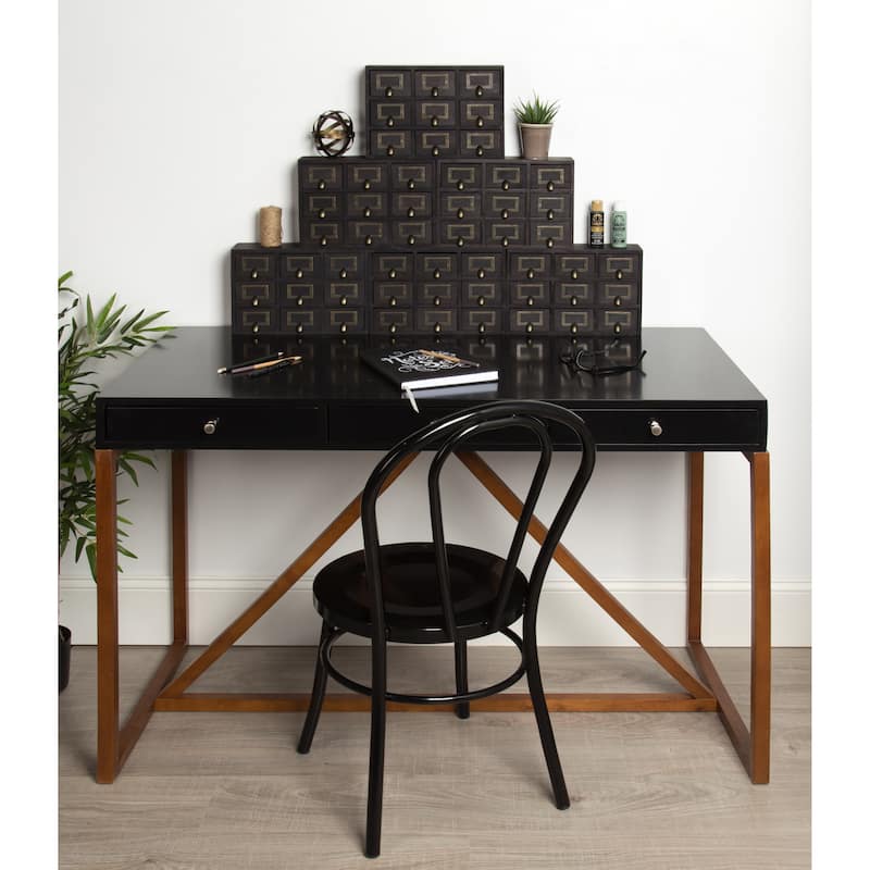 Apothecary 7.5x12x4 Desktop Rustic Wood Drawer Set