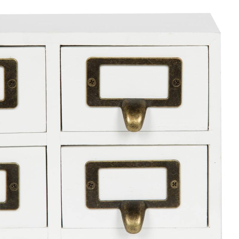 Apothecary 7.5x12x4 Desktop Rustic Wood Drawer Set