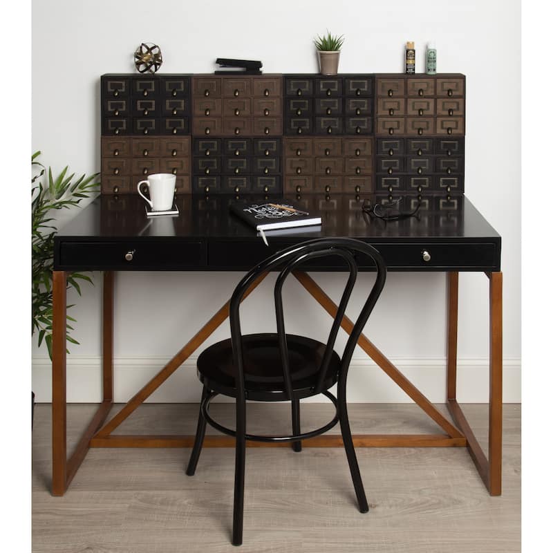 Apothecary 7.5x12x4 Desktop Rustic Wood Drawer Set