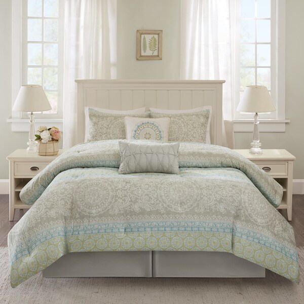 Harbor House Adeline Multi Cotton 6-piece Comforter Set