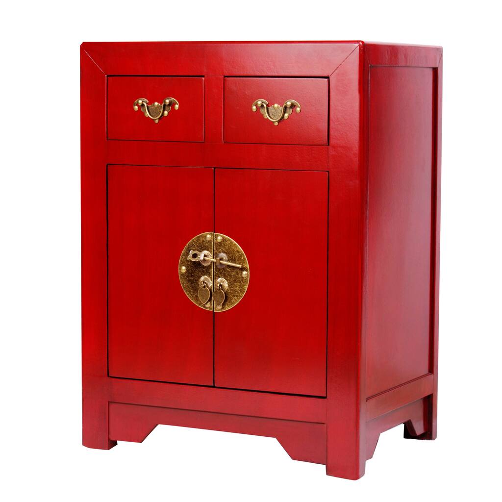 Handmade Zahava Home Collection Ningbo End Table/ Nightstand (China)
