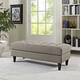 preview thumbnail 20 of 19, Empress Tufted Fabric Bench