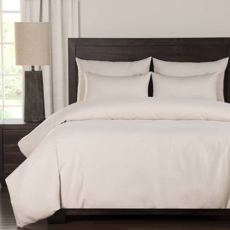 Siscovers Belfast Cream Luxury 6-piece Duvet Cover & Insert Set