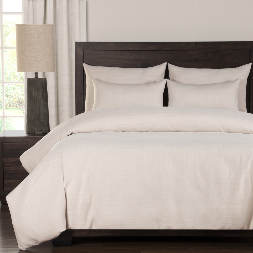 Siscovers Belfast Cream Luxury 6-piece Duvet Cover & Insert Set