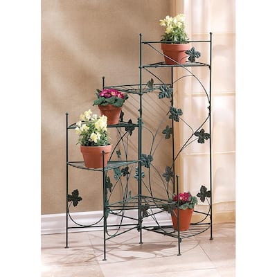 Leafy 6-Shelf Graduating Plant Stand