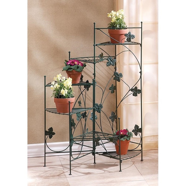 Leafy 6Shelf Graduating Plant Stand On Sale Overstock