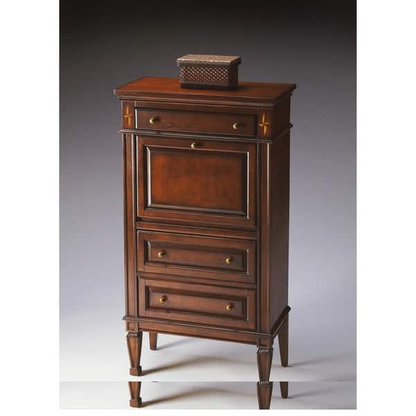 Shop Handmade Butler Wordsworth Brown Wood Secretary Desk Free