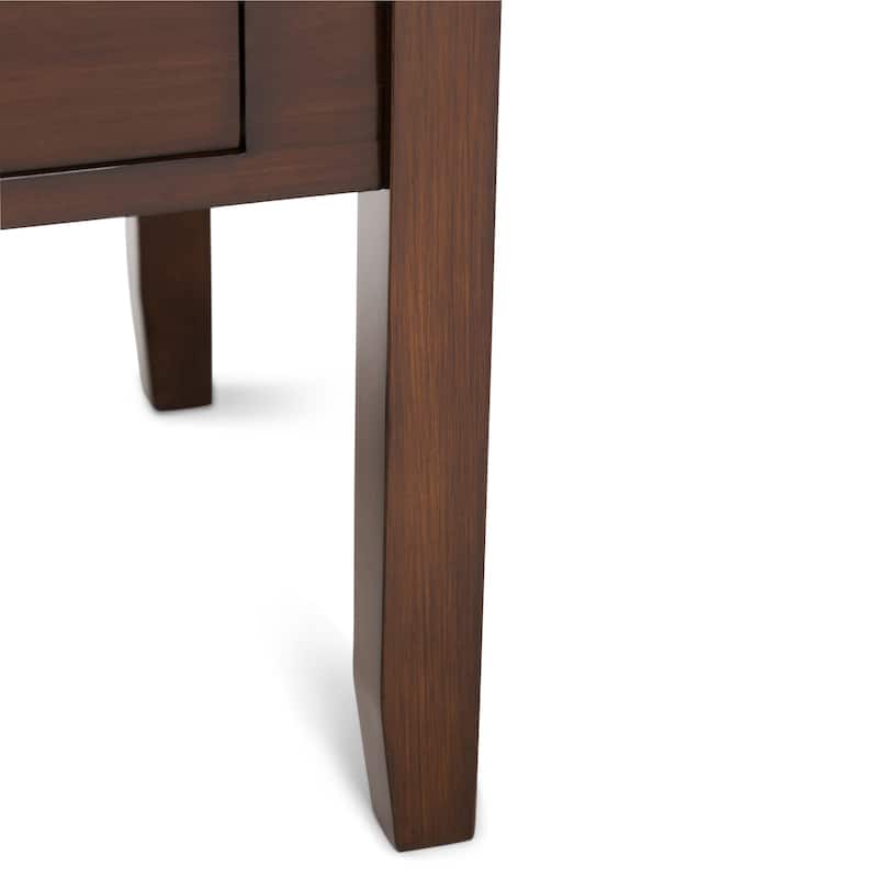 WYNDENHALL Stratford SOLID WOOD 46 inch Wide Rectangle Transitional Coffee Table - 46 Inches wide