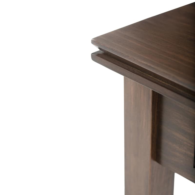 WYNDENHALL Stratford SOLID WOOD 46 inch Wide Rectangle Transitional Coffee Table - 46 Inches wide