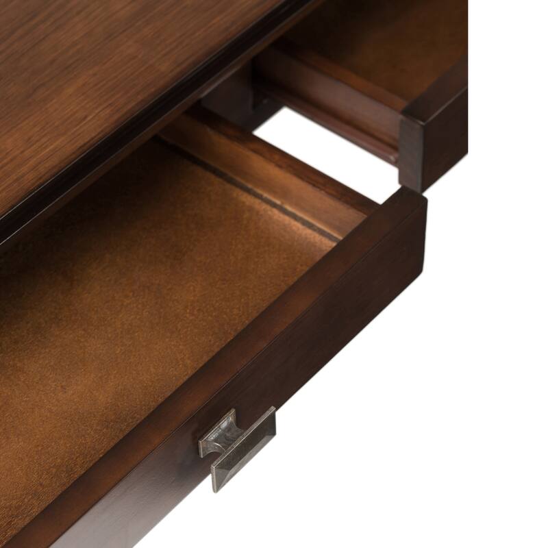 WYNDENHALL Stratford SOLID WOOD 46 inch Wide Rectangle Transitional Coffee Table - 46 Inches wide