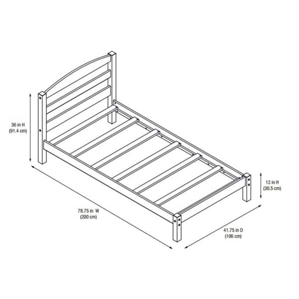 Avenue Greene Lucas Espresso Twin Bed On Sale Bed Bath & Beyond