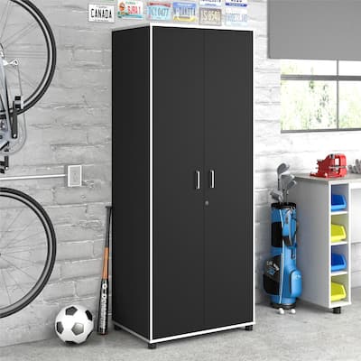 Systembuild Evolution Apollo Black Tall Cabinet