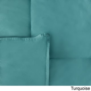 National Sleep Products Oversized Cotton Superluxe Down Alternative Comforter (KING - TURQUOISE)