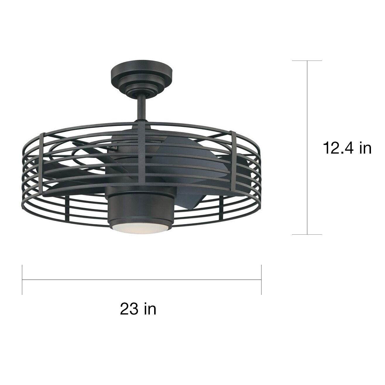 Shop Gary 1 Light 23 In Ceiling Fan Overstock 12052352
