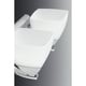 preview thumbnail 3 of 1, Appeal Collection 4-Light Polished Chrome Etched White Glass Modern Bath Vanity Light