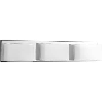 Progress Lighting P2144-1530K9 Ace 3-light LED Bath Light with AC LED Module