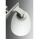 preview thumbnail 2 of 1, Fleet Collection 2-Light Polished Chrome Etched Opal Glass Coastal Bath Vanity Light