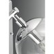 preview thumbnail 5 of 3, Mod Collection 2-Light Polished Chrome Clear Glass Mid-Century Modern Bath Vanity Light
