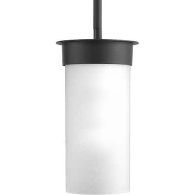 Hawthorne 1-Light Black Craftsman Outdoor Hanging Lantern Light