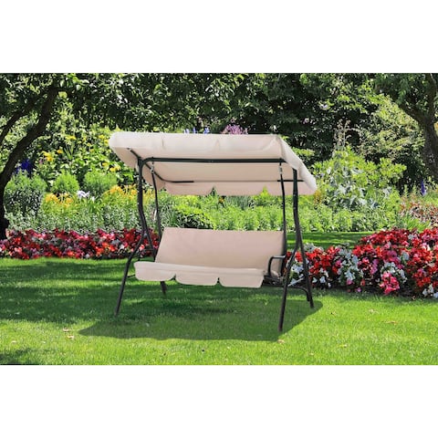 Sunjoy Clio 3-seat Porch Swing