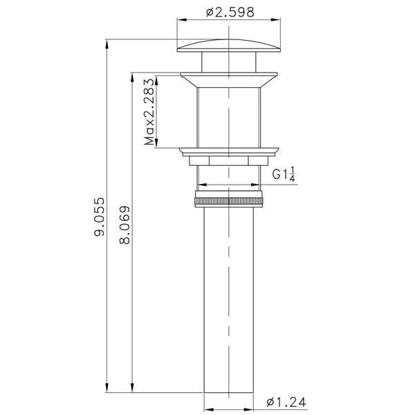17.5-in. W x 17.5-in. D Square Vessel Set In White Color And Drain ...