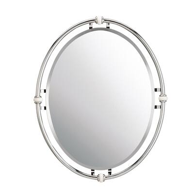 Kichler Lighting Pocelona Collection Chrome Wall Mirror - Silver - A/N