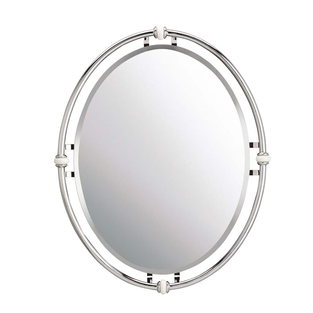 Kichler Lighting Pocelona Collection Chrome Wall Mirror - Silver - A/N