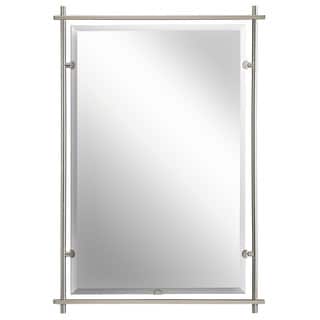 Brushed Nickel Wall Mirror painted brushed nickel wall mirror - free shipping today Brushed Nickel Wall Mirror painted brushed nickel wall mirror - free shipping today