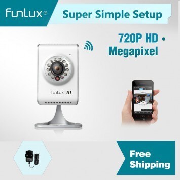 Connect funlux camera fashion to wifi