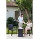 Havenside Home Nantucket Brown Wicker Outdoor Ice Cooler Table - Thumbnail 5