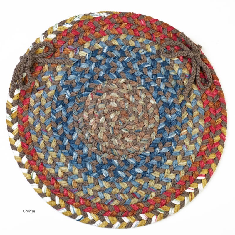 Charisma Reversible Chair Pads (Set of 4) - Bronze