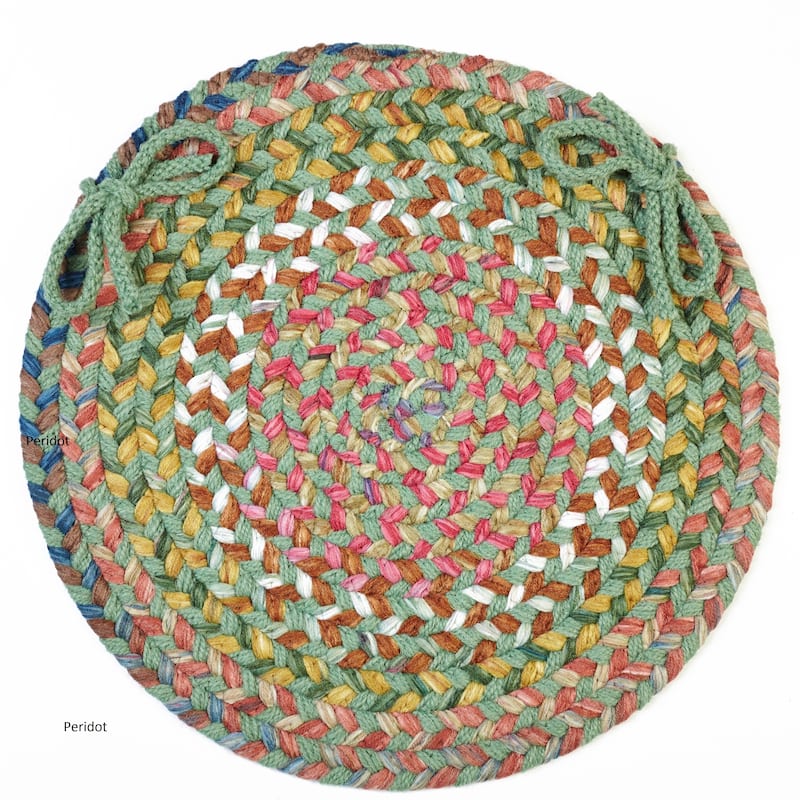 Charisma Reversible Chair Pads (Set of 4) - Peridot