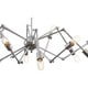 preview thumbnail 9 of 7, Light Society Arachnid Chrome Chandelier