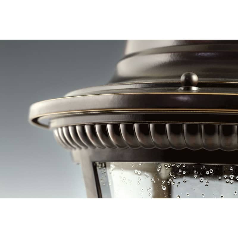 Westport 2-Light Antique Bronze Traditional Outdoor Wall Lantern Light