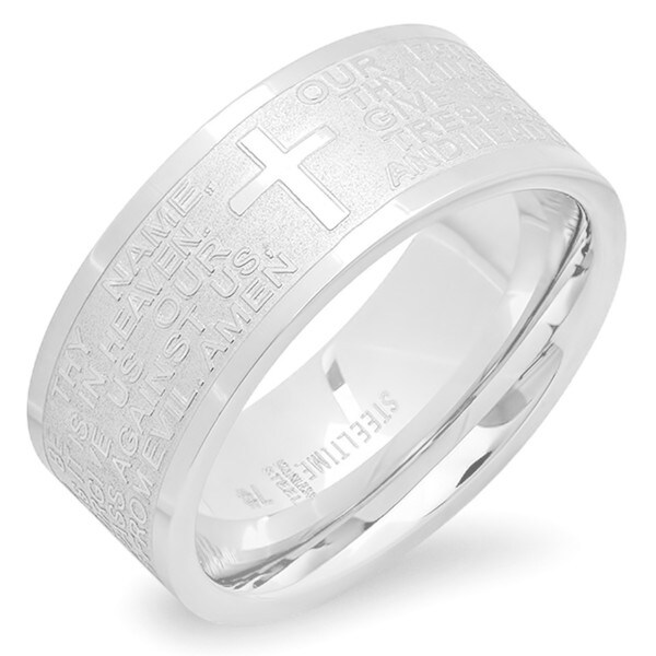 unisex stainless steel rings