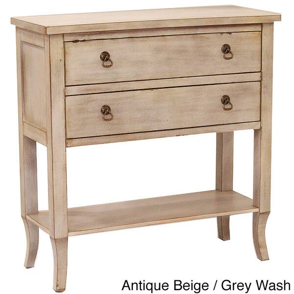 Shop 2 Drawer Bottom Shelf Console Cabinet 2raer On Sale