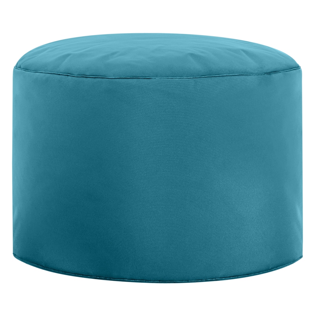 Sitting Point Oxford Fabric Brava Pouf Ottoman Bean Bag