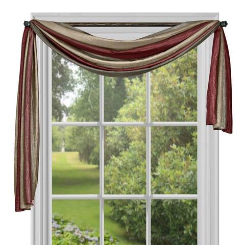 Achim Ombre Window Curtain Scarf - 50x144