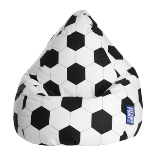 Sitting Point Oeko-Tex Certified Cotton Fussball Extra Large Bean Bag - On  Sale - Bed Bath & Beyond - 12061566