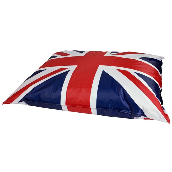 made union jack bean bag