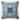 Printed Cotton Blue Scroll 18-inch Throw Pillow or Pillow Cover