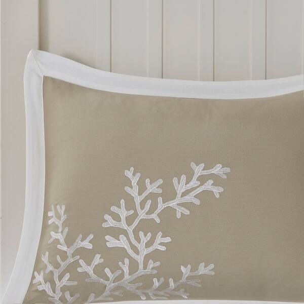 Shop Harbor House Coastline Khaki Cotton Duvet Cover Set Free